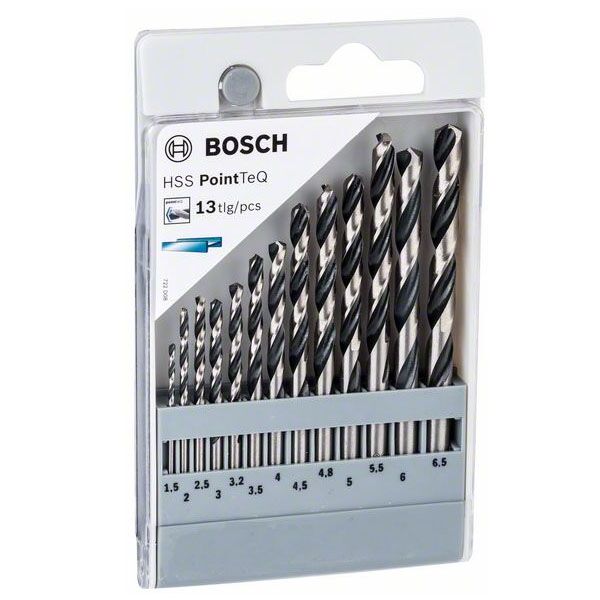 Bosch set spiralnih burgija 13kom HSS PointTeQ 2608577349 - Image 2