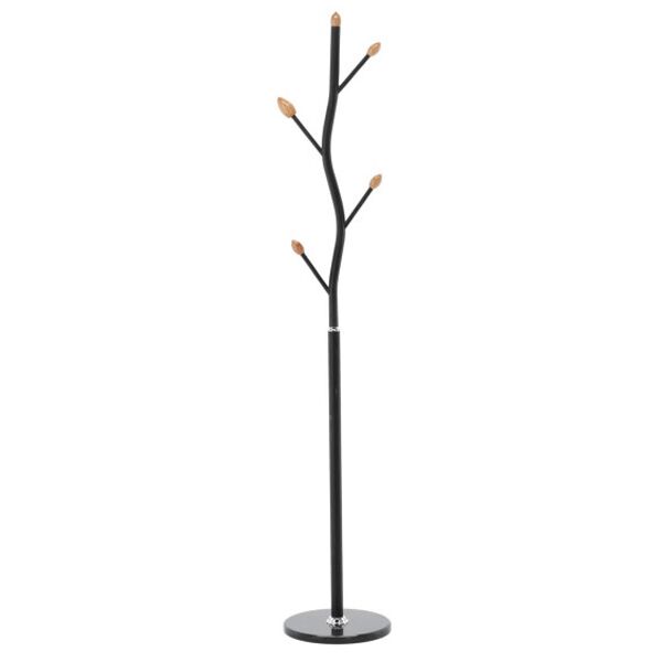 Čiviluk za odeću crni 170 cm (LOF5387)