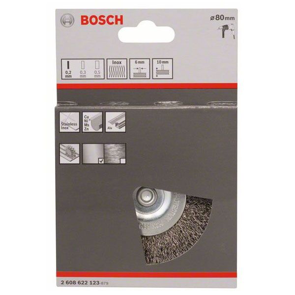 Bosch pločasta četka ø80x0,2mm 2608622123 - Image 2
