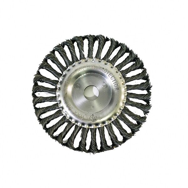 Mašinska četka kružna upletena ø175x22.2mm za brusilicu 746369 - Image 3