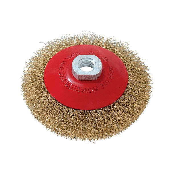 Mašinska četka ø115mm kružna za brusilicu mesing MCK115BR