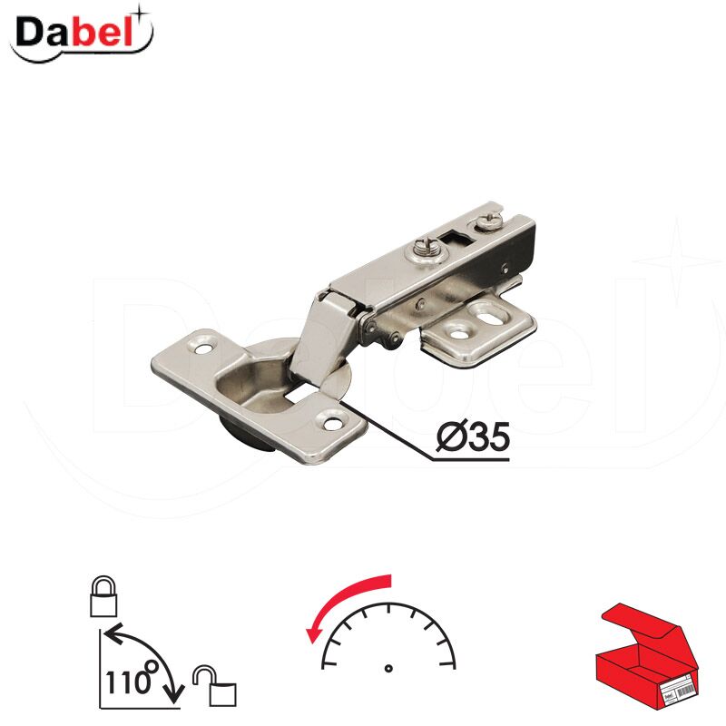 Šarka klap sa amortizerom 9100 ZnB fi35/110` Ravna OPD 0203074