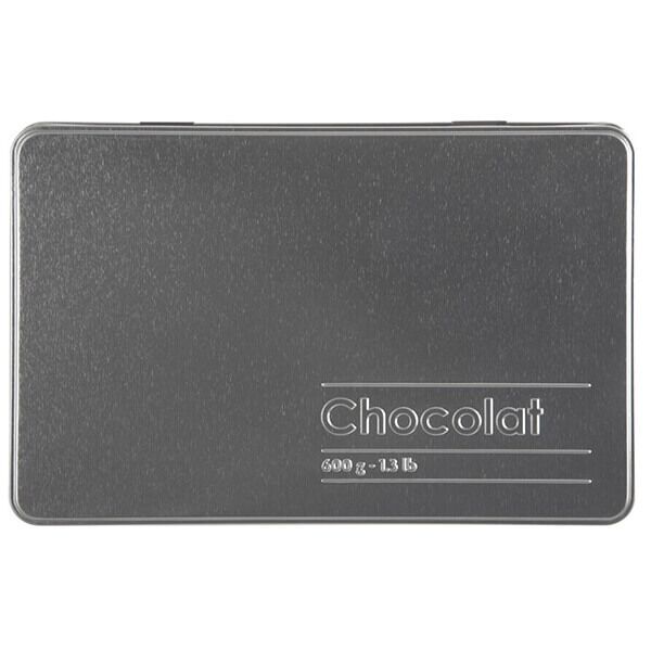 Kutija za cokoladu 20x13x68 cm metal crna Five 136314 - Image 2