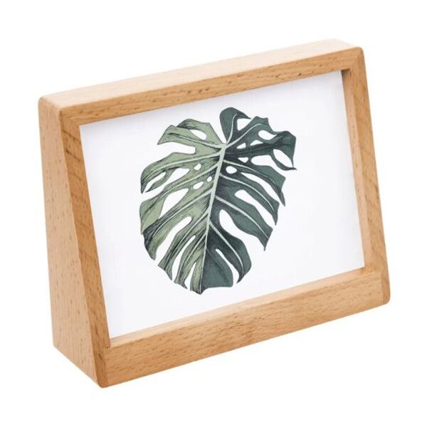 Ram za slike 12.7x4.8x16.5cm drvo/staklo bež (188014A)