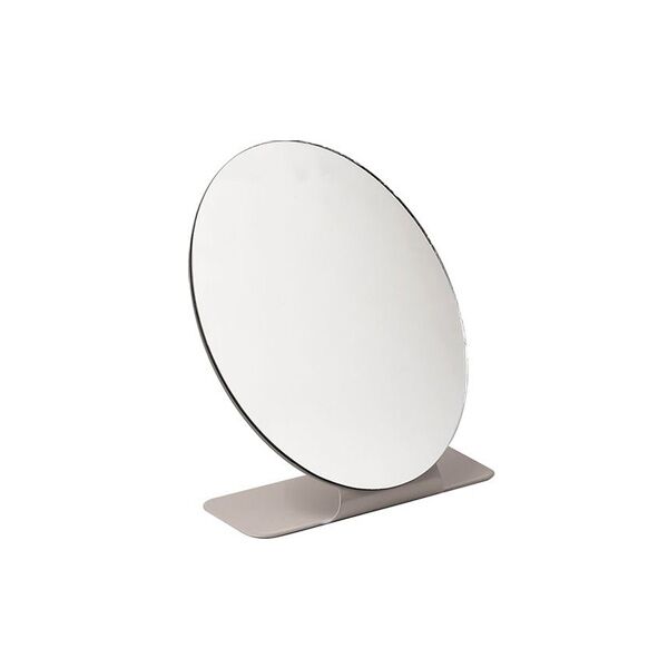 Tendance Okruglo ogledalo na stalku bež (8548165)