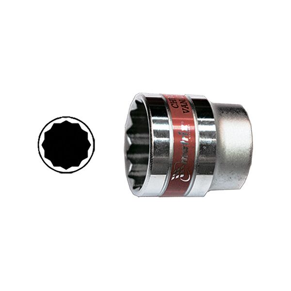Nasadni ključ 1/2", 10 mm dvanaestougaoni 136809T