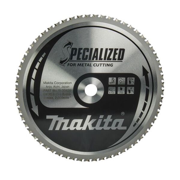 Makita List za testeru 305X25.4/60Z metal (B33439)