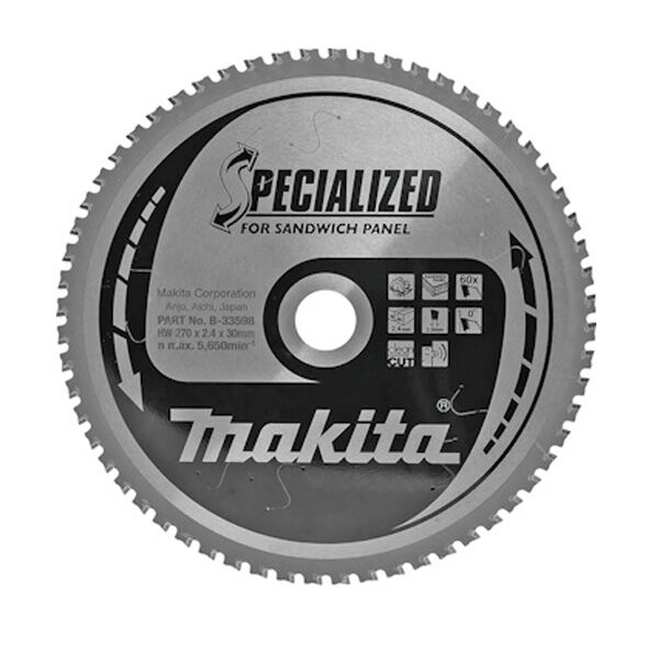 Makita List za  testeru 270X30 60Z za sendvič ploče (B33598)