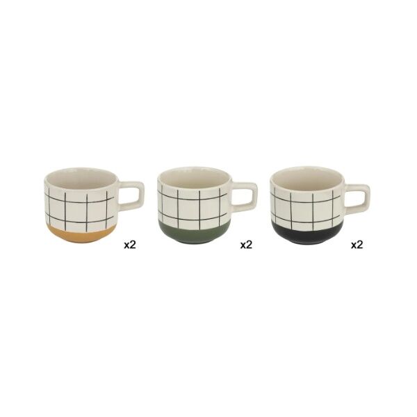Set 6 šolja s family corner 22 cl (196466)