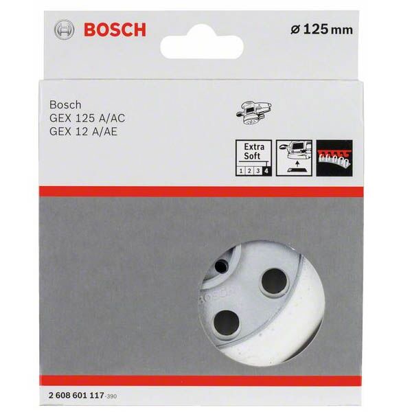 Bosch brusni tanjir ekstra mekani 125MM 2608601117 - Image 3