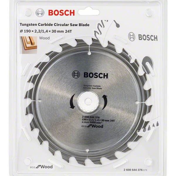 Bosch list kružne testere 190 x 30-24 Eco for wood 2608644376 - Image 2