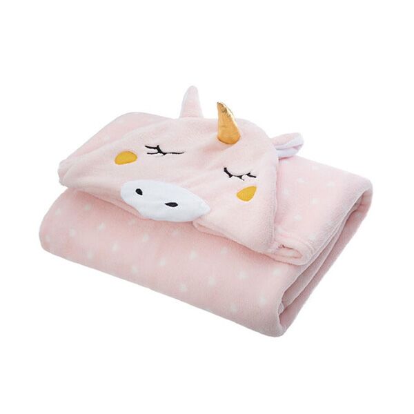 Ćebe Jednorog 100x140 roze 158722