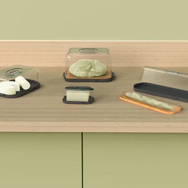 Posuda za maslac sa nožem polistiren pp (179677) - Image 2