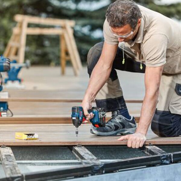 Bosch aku udarni odvrtač GDR 18V 200 2x4.0Ah + kofer (06019J2107) - Image 4