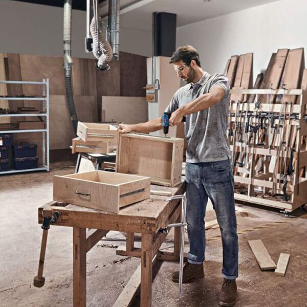 Bosch Aku bušilica-odvrtač GSR 12V-30+39-delni set pribora 2x2,0Ah (06019G9001) - Image 4