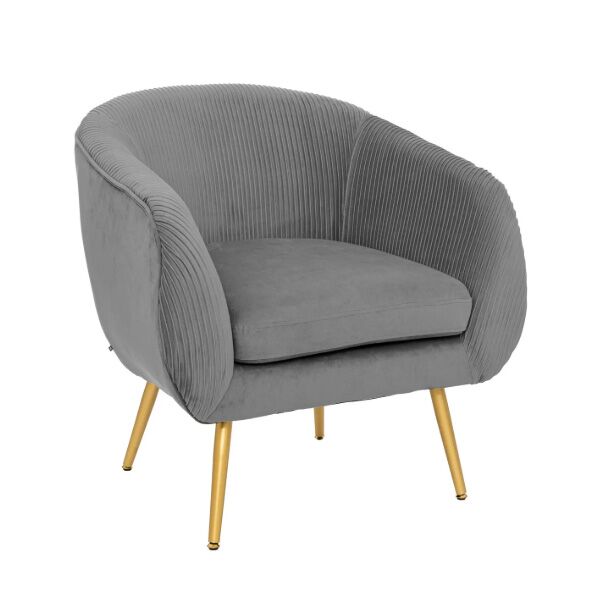 Fotelja Solaro siva (166596B)