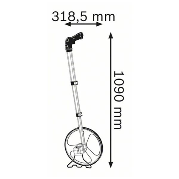 Bosch GWM 32 merni točak 0601074000 - Image 4