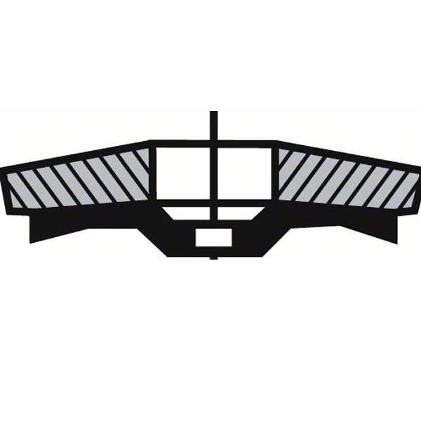 Bosch lamelni brusni disk X551,prečnik 125mm; gran 80 2608606718 - Image 2