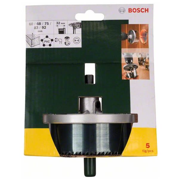 Bosch 5-delni set 60-92mm testera za bušenje otvora 2607019451 - Image 2