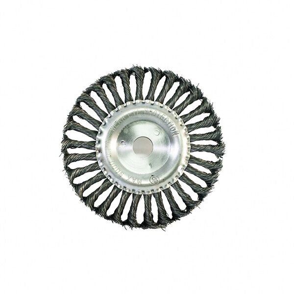 Mašinska četka kružna upletena ø175x22.2mm za brusilicu 746369 - Image 4