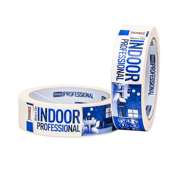 Krep traka Indoor Professional, 30mm x 33m, 70ᵒC BK30 - Image 6