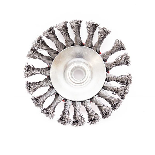 Mašinska četka kružna ø125mm M14 čelična upletena CCKU125BR - Image 2