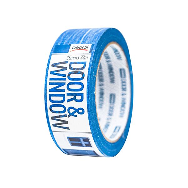 Krep traka za zaštitu vrata i prozora 36mm x 33m, 80ᵒC DK36 - Image 3