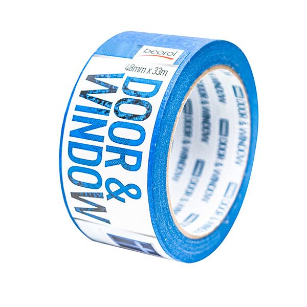 Krep traka za zaštitu vrata i prozora 48mm x 33m, 80ᵒC DK48 - Image 3