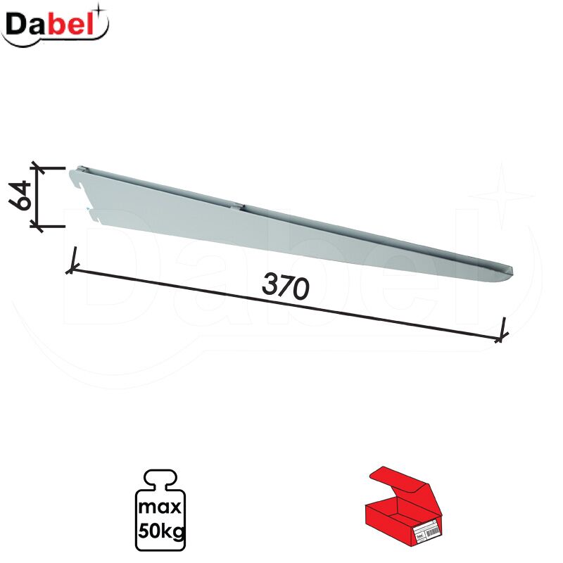 Nosač police modularni N3101 Bela 370/64mm Q 1713143