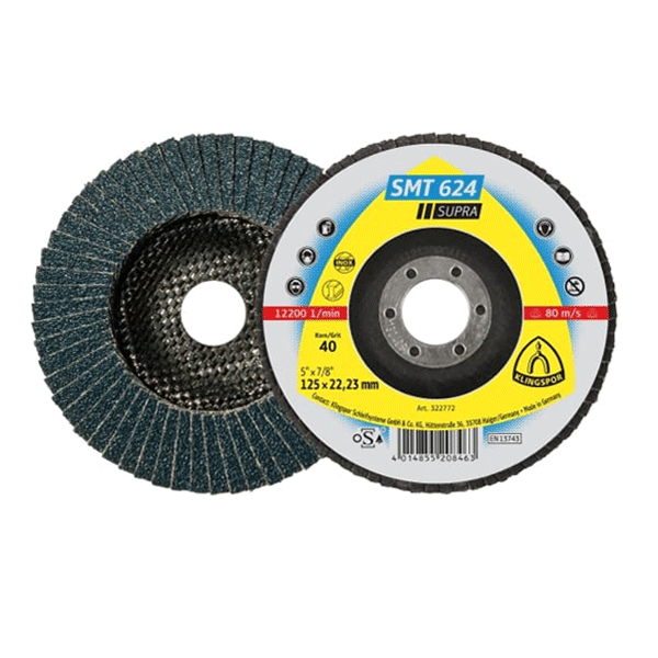 Klingspor lamelasti brusni disk 180 x 22,23 mm P40 SMT 624 Supra