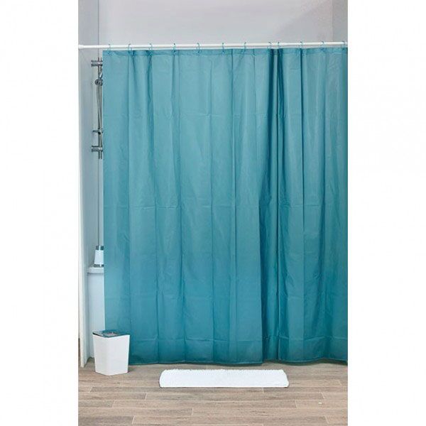 Tendance zavesa za kadu 180X200cm Eva laser blue peacock 1107119