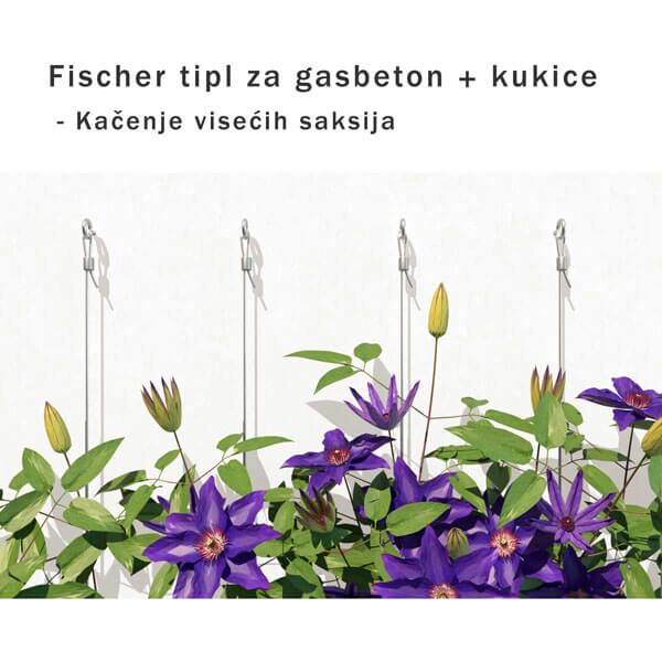 Fischer GB tipl za gasbeton (Ytong) plastični - Image 6