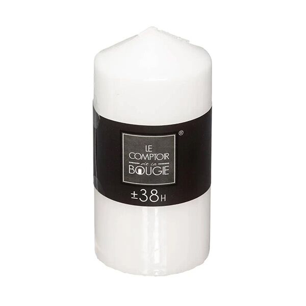 Sveća 6.8x14cm parafin bela 145067