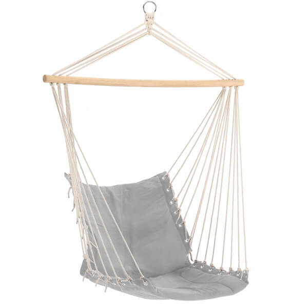 Viseća ljuljaška siva 60x120x130 HAM3371