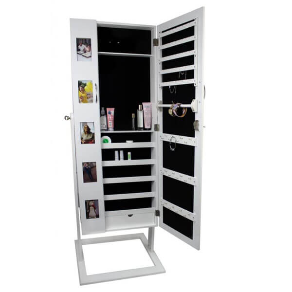 Polica za nakit sa ramom 54x46x152cm PHO1264 - Image 3