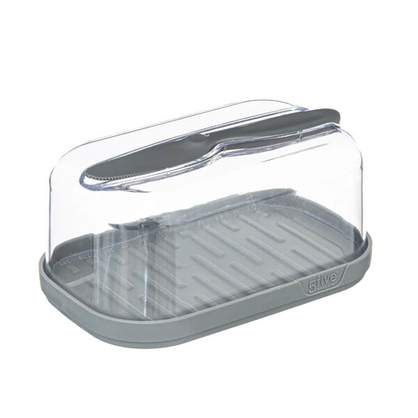 Posuda za maslac sa nožem polistiren pp (179677)