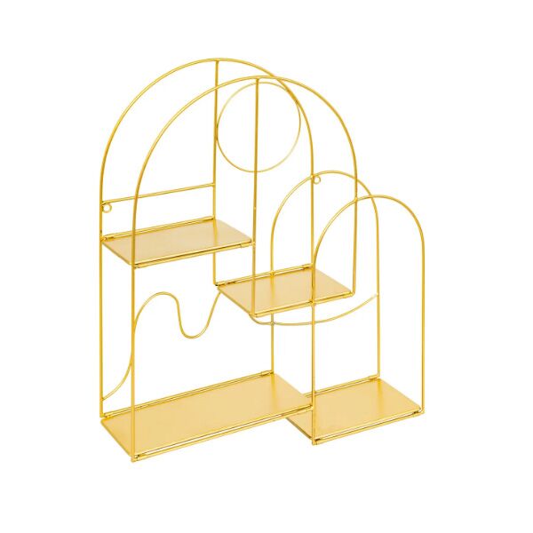 Atmosphera Polica Tina 60x50 metal zlatna (205635)