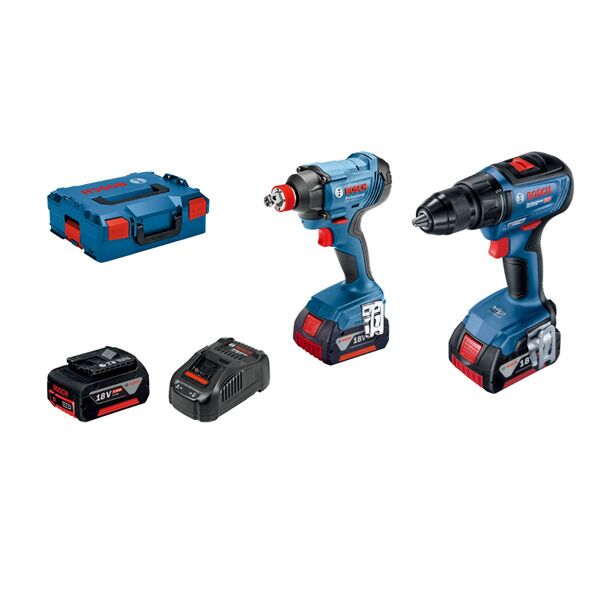 Bosch Set aku alata GDX 180 Li + GSR 18 V-50 + 3x5.0A (06019G5227)