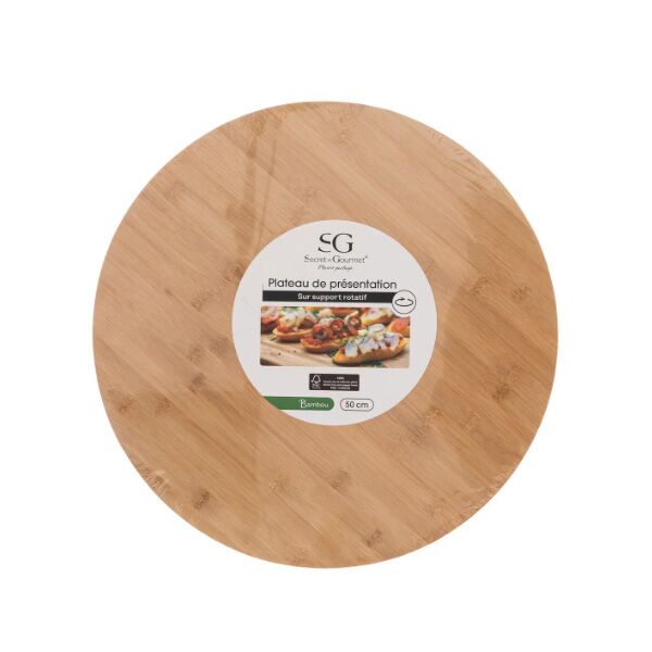 Podloga za posuđe 50x2,2cm bambus natural (150085)