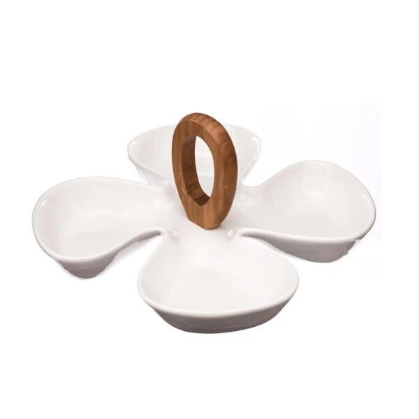 Činija za posluženje sa bambus drškom (150088)