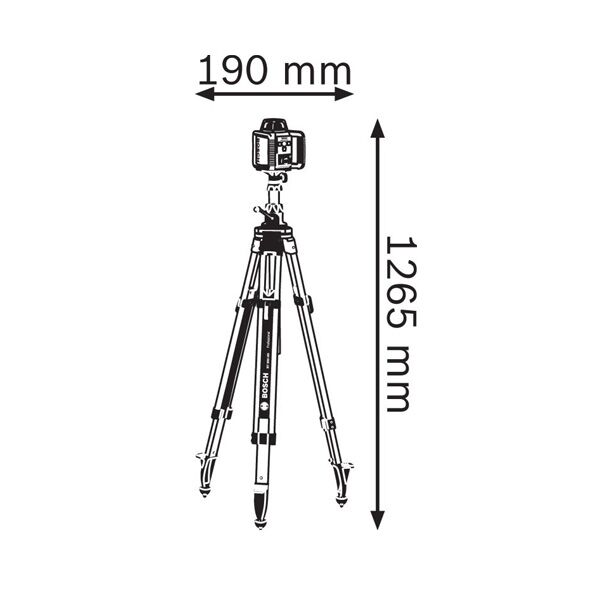 Bosch Građevinski stativ BT 300 HD (0601091A00) - Image 5