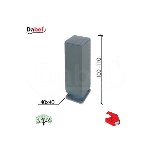 Noga 100x40x40mm za nameštaj (0206043)