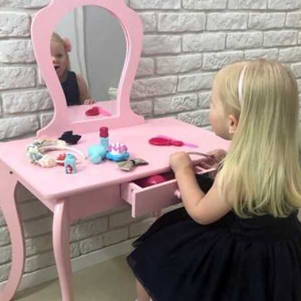 Ogledalo za šminku + tabure (PHO0403) - Image 2