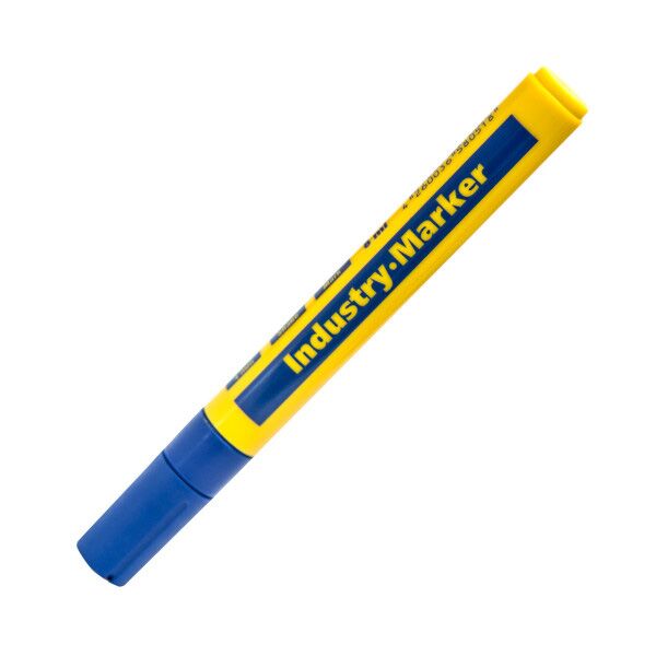 Marker industrijski 4mm, plava (0518)