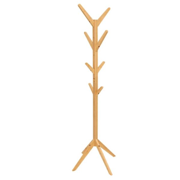 Five Samostojeći čiviluk sa 8 kukica bambus (181340)