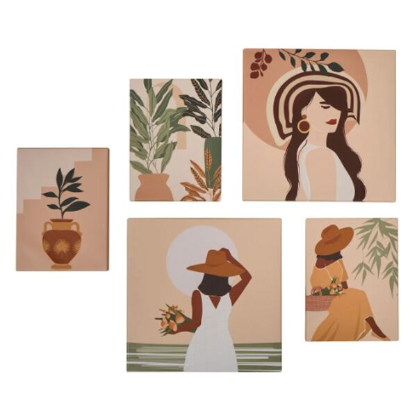 Atmosphera Set 5 slika Cynthia Žene (205652E)