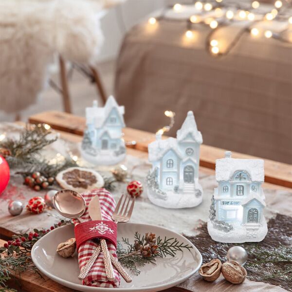 Dekorativna LED zimska kućica (KDC02) - Image 2