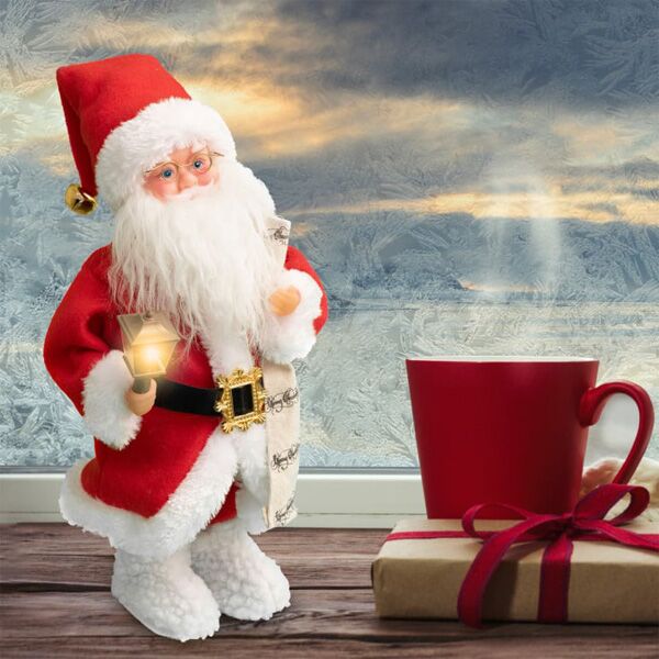 Plišana dekoracija Deda mraz 35cm (KDD35) - Image 2