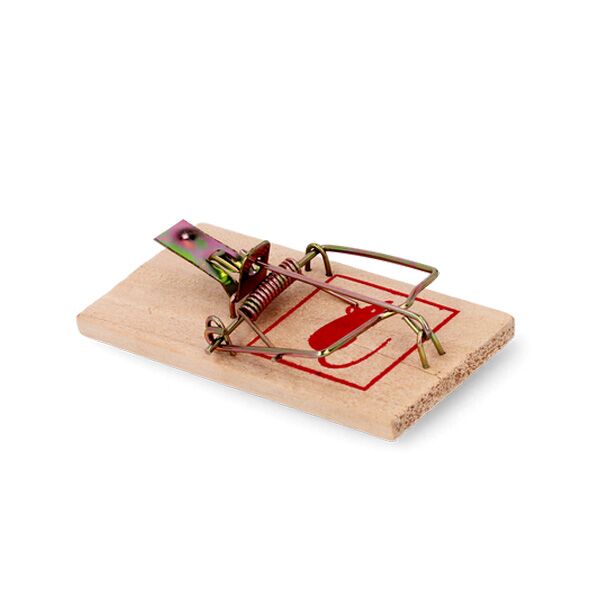 Drvena klopka za miševe 9.5x5cm (SET3545)