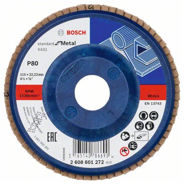 Bosch X431 lamelni diskovi za male brusilice